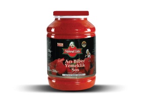Acı Biber Salçası Cam Pet 3200 GR Koli