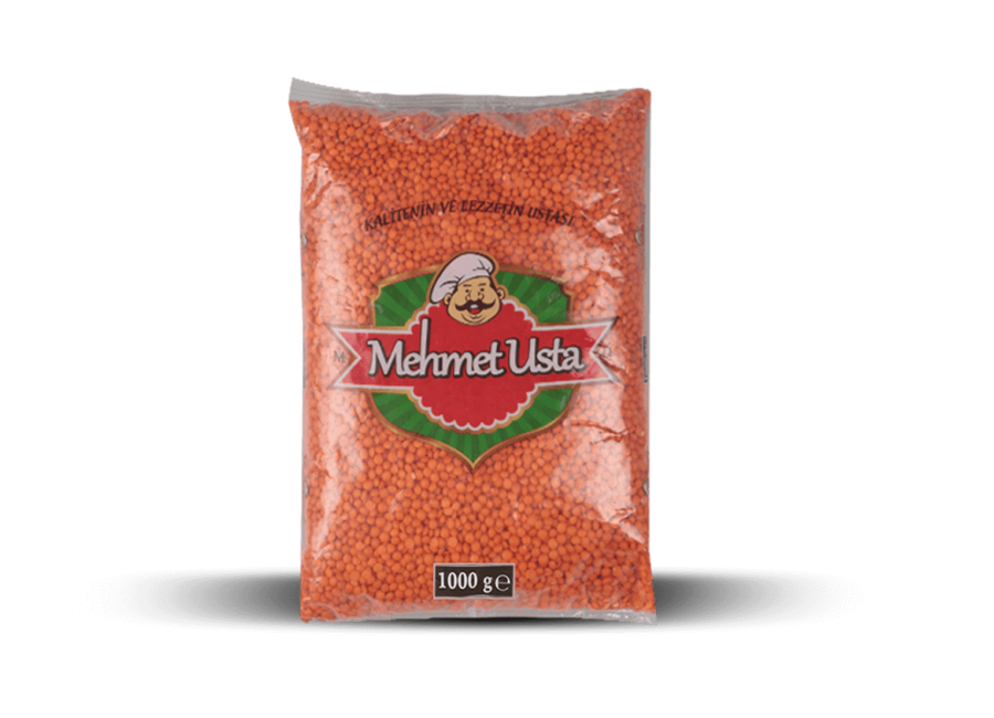 Kırmızı Mercimek 1 KG Koli