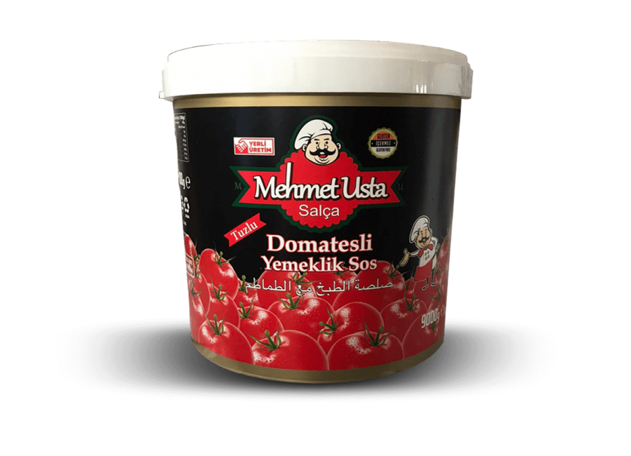 Yemeklik Domates Sosu 10'luk Kova Net 9 KG