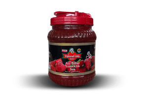 Acı Biber Yemeklik Sosu Pet 1600 GR Koli